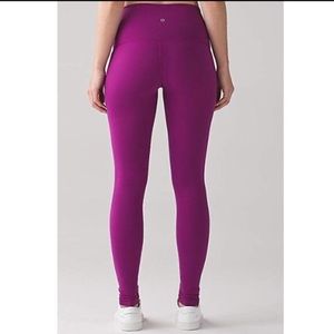 Lululemon wunder under size 4 high rise